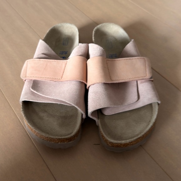 Birkenstock Shoes - Women's Kyoto Birkenstocks Pink Sandals